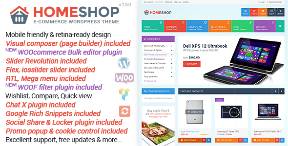 Home Shop v1.5.0 - WooCommerce Theme Home Shop v1.5.0 - WooCommerce Theme
