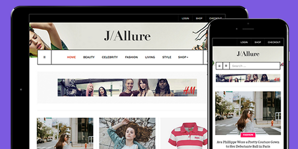 JA Allure v1.0.2 - Creative Joomla Template for Beauty and Fashion Magazine Websites JA Allure v1.0.2 - Creative Joomla Template for Beauty and Fashion Magazine Websites