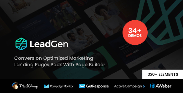 LeadGen v1.7 - Multipurpose Marketing Landing Page Pack with Page Builder LeadGen v1.7 - Multipurpose Marketing Landing Page Pack with Page Builder
