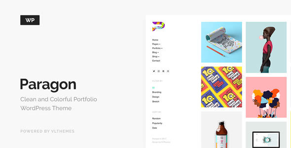 Paragon v1.6 - Colorful Portfolio for Freelancers & Agencies Paragon v1.6 - Colorful Portfolio for Freelancers & Agencies