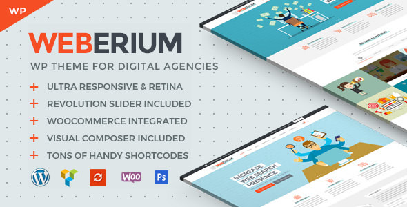 Weberium v1.0 - Theme Tailored for Digital Agencies Weberium v1.0 - Theme Tailored for Digital Agencies