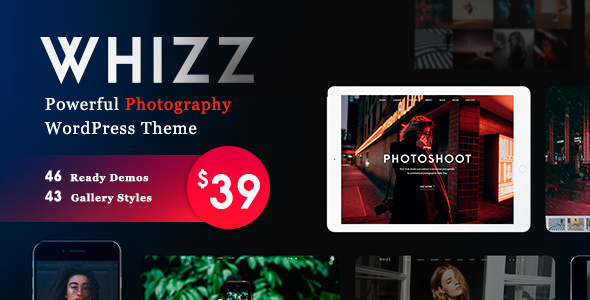 Whizz v1.3.9.16 - Photography WordPress for Photography Whizz v1.3.9.16 - Photography WordPress for Photography